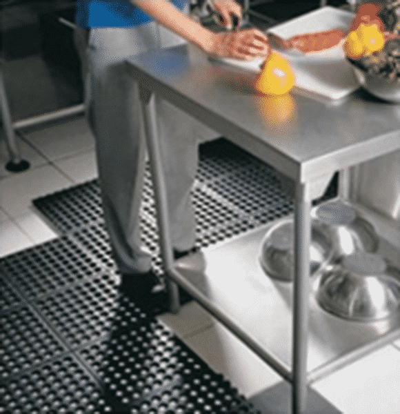 rubber kitchen anti-fatigue mat for restaurants